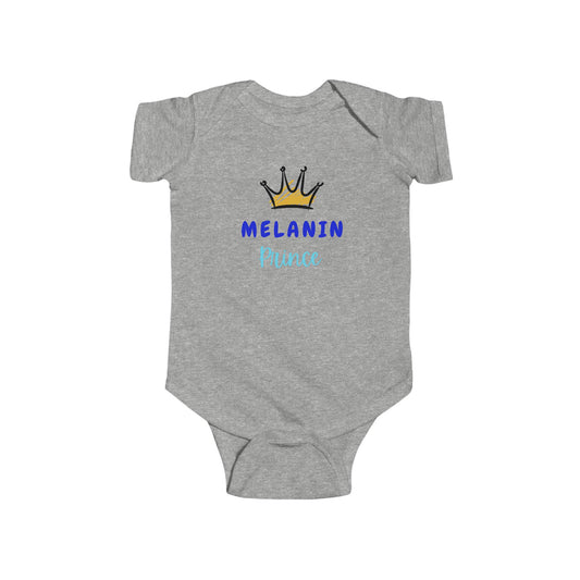 Melanin Prince Infant Onesie
