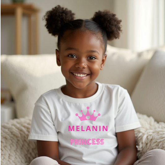 Melanin Princess Youth Tee