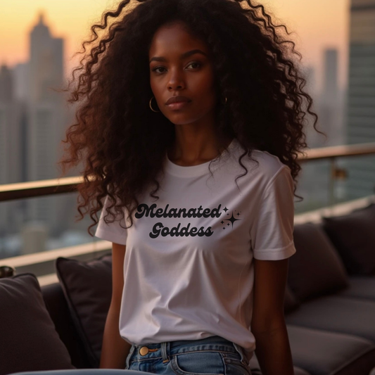 Melanated Goddess Short Sleeve