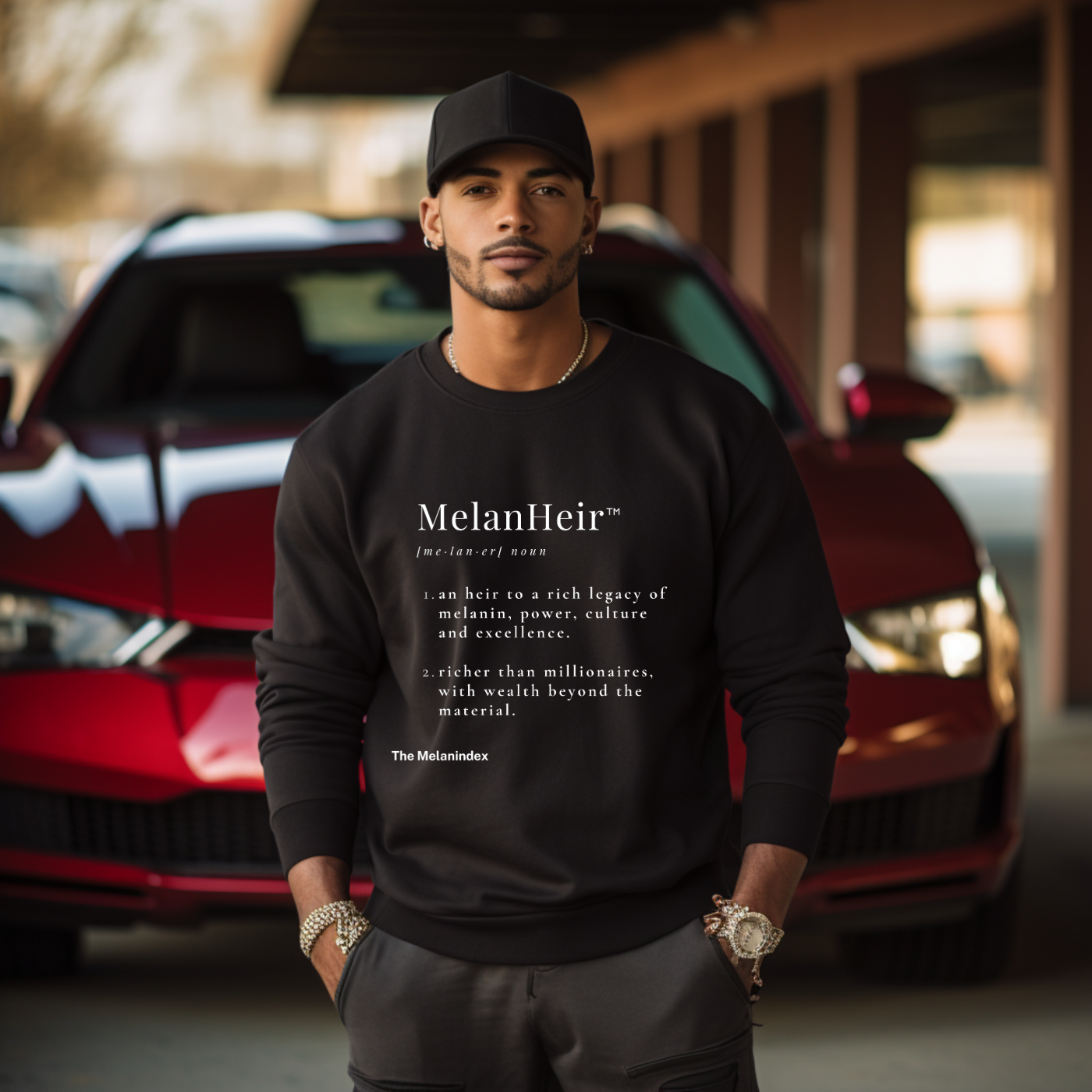 MelanHeir™ Crewneck Sweatshirt